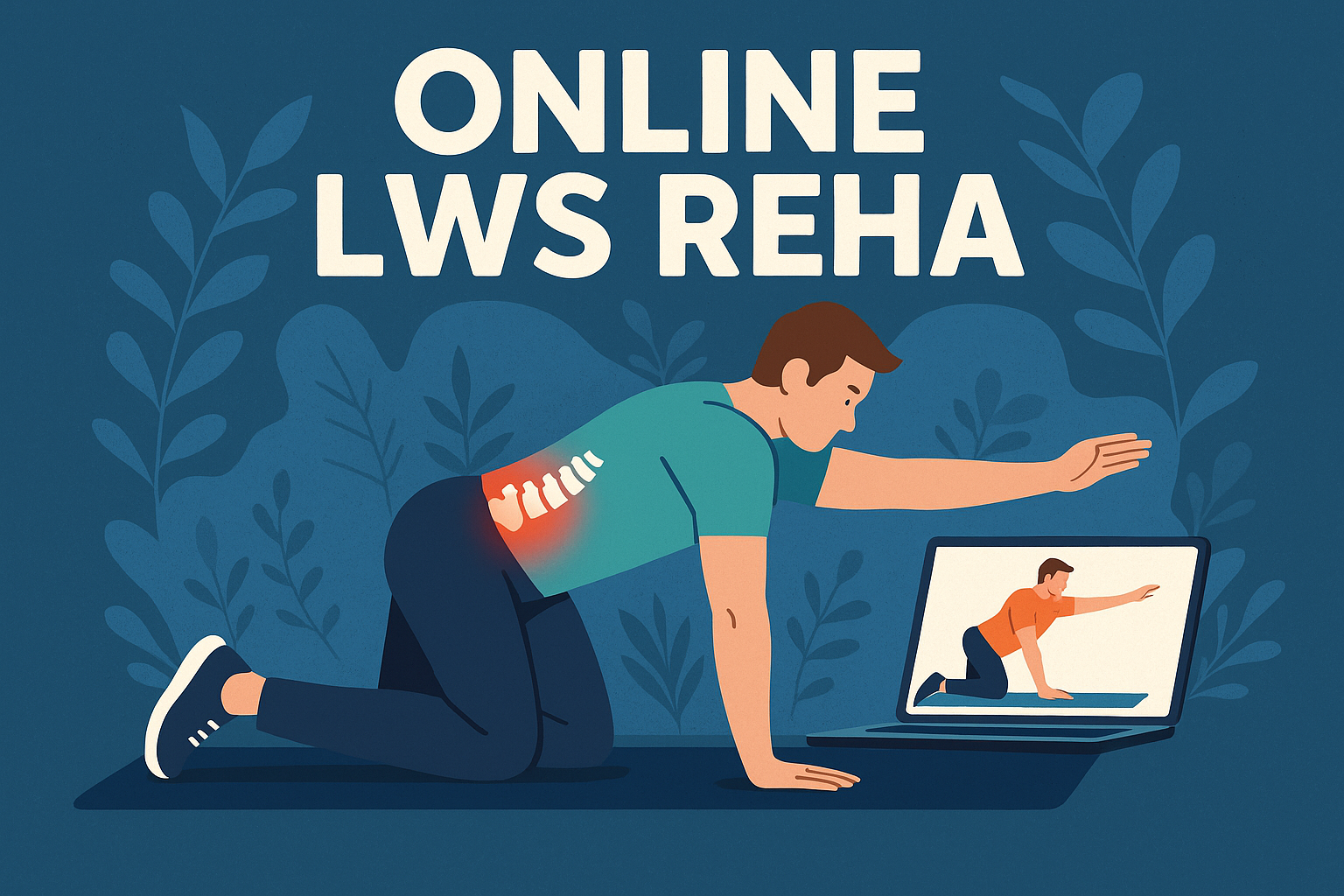 Online Reha Lendenwirbelsäule 🏋🏻👨🏻‍⚕️